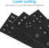Car Interior Button Repair Decals Kit Steering Wheel Window Switch Door Lock Radio Number Stickers Fits for 2008-2014 Mercedes Benz W204 C250 C350...
