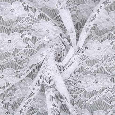 Newborn Baby Lace Wrap Blanket and 2 pcs Beads Headband.Baby Photography Props (T1) (White)...