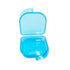 Orthodontic Retainer Case with Vent Holes - Transparent Blue...