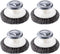 4Pcs Stainless Steel Wool Scrubber with Handle, Dish Scrubber Cleaning Supplies for Pots, Pans, Grills, Dishes...