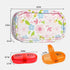Serfeymi Weekly Travel Pill Organizer 2 Times A Day AM PM Upgraded Rainbow Pill Box 7 Day with Portable Zipper PU Leather Pill Case, Medicine Orga...