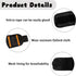 Magnetic Wristband for Holding Screws, Nails and Drill Bits, Magnetic Wristband Tool Belt with Powerful Magnets for Men, Pocket Size, Black...