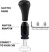 M12x1.25 Shift Knob Adapter with 4 Hoses,Automatic Shift Knob Adapter for Non-Threaded Manual Shifters,Car Interior Accessories Universal Shifter ...