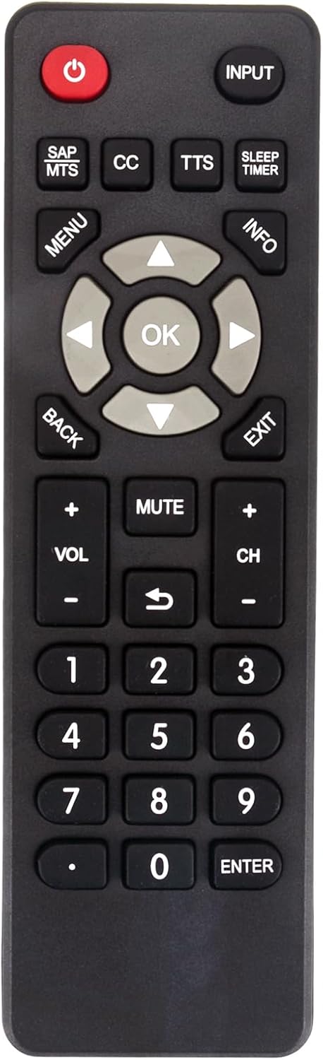 New Replace Remote Compatible with ONN TV ONC18TV001 43" Class FHD 1080P LED TV...
