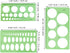 Circle Templates Ellipse Drawings Templates Drafting Stencils Measuring Tools Template Artist Design Drawing Aid Tool Circle Templates Measuring E...