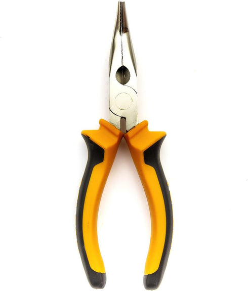 Tolsen Industrial 6" 160mm Bent Snip Needle Nose Pliers Wire Cutter...