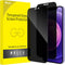 JETech Privacy Full Coverage Screen Protector for iPhone 12/12 Pro 6.1-Inch, Anti-Spy Tempered Glass Film, Edge to Edge Protection Case-Friendly, ...