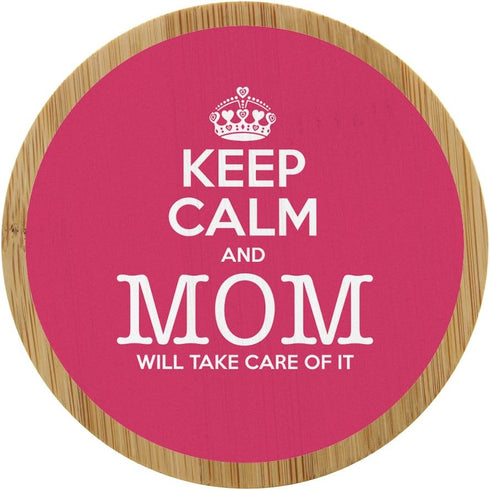 ThisWear for Mom Keep Calm and Mom Will Take Care of It Mom Gift Seal Pot Decorative Jar Decor Mom...