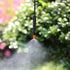 50pcs Garden Irrigation Micro Flow Dripper Head, Micro Spray Adjustable Flow Irrigation Drippers, Sprinklers Emitter System Adjustable Micro Drip ...