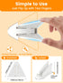 4PACK Sliding Glass Door Lock, Baby Proofing Window Door Locks Security Bar, Baby Child Safety Products Kits Locks, Slide Window Locks for Kids Pa...