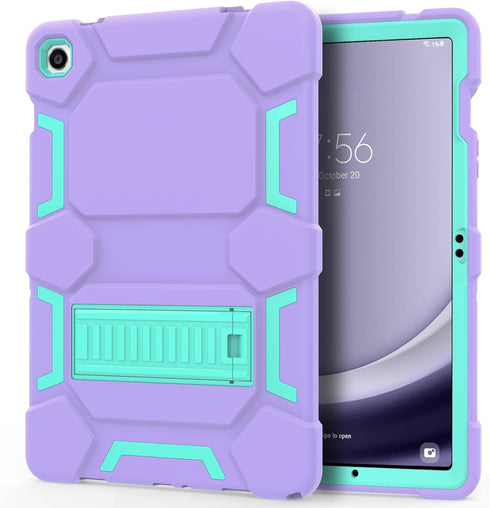 Rugged Case for Samsung Galaxy Tab A9+/ A9 Plus Case 11 inch 2023 - Heavy Duty Shockproof Protective Cover with Kickstand - Compatible with Galaxy...