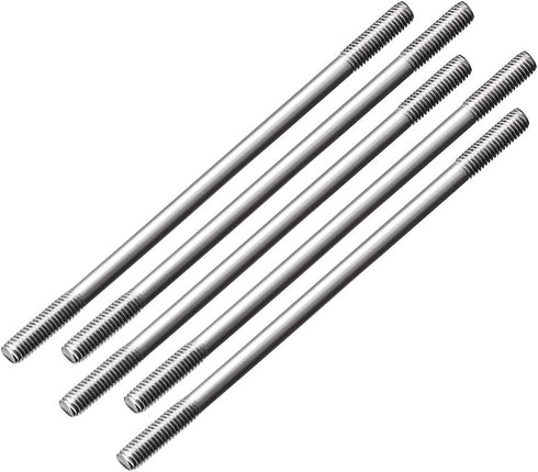 uxcell M3x55mm Pushrod Connector Stainless Steel Rod Linkage,for RC Boat,Car,Airplane,Helicopter,5pcs...