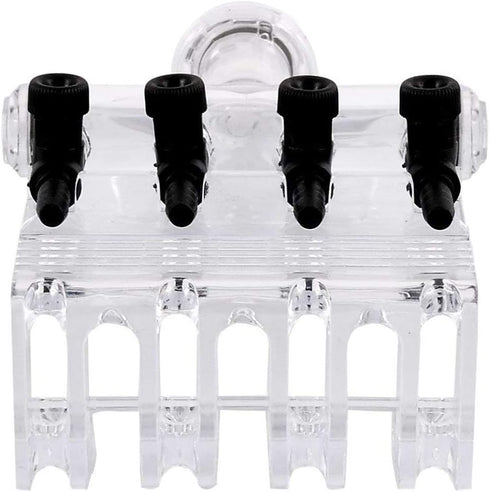4-Way Aquarium Air Check Flow Control Swtich Gang Valve...