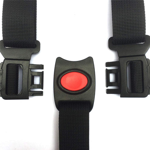 ZARPMA Baby 5 Point Harness Belt Adjustable Strap 2.5cm Width for Stroller High Chair Pram Buggy Children Kid Pushchair...