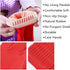 Rubber Cleaning Gloves Kitchen Dishwashing Glove 3-Pairs,Waterproof Reuseable.(Small)...