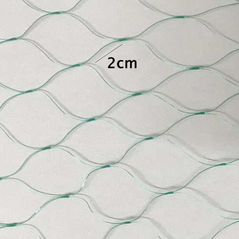 33 Ft x 6.5 Ft Green Anti Bird Netting Garden Protection Mesh Net Reusable Protective Garden Netting for Plants Fruit Trees Against Birds,Deer and...