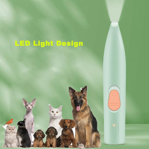 Dog Paw Trimmer, Cat Paw Trimmer Suitable for Pet Grooming at Home, Rechargeable Paw Trimmer for Dogs, Ergonomic Grip Paw Trimmer for Excessively ...
