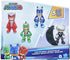 PJ Masks Flight Time Mission Action Figure Set, Preschool Toy for Kids Ages 3 and Up, includes 4 Action Figures and 1 Accessory...