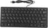 Yosoo Computer Keyboard Mini Thin 78 Keys Keyboard, USB Wired Keyboard with Russian German French English, Portable Personal Wired Keyboard Mute f...