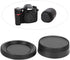 Camera Body and Lens Rear Kit for Nikon F Mount Cameras, Dustproof Lens Protector Cover and Body Protector Set, Scratch Resistant Camera Body Lens...