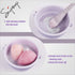 3 in 1 Silicone Makeup Brush Cleaner Bowl, Make up Brush Cleaner Mat with Makeup Brush Drying Holder and Comestic Brush Organizer, Paint Brush Cle...