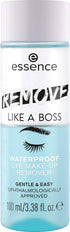essence | Remove Like A Boss Waterproof Eye & Face Make-Up Remover | Bi-Phase, Gentle & Caring, Easy to Remove | Vegan & Cruelty Free | Free from ...