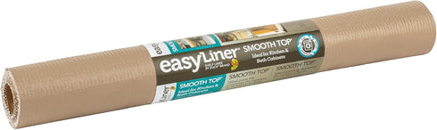 Duck Brand 1364759 Smooth Top Easy Liner Non-Adhesive Shelf Liner, 20-Inch x 6-Feet, Beige...