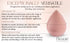 Beauté XL Pointed Egg Beauty Blender- 4x3" Mega Makeup Sponge for Streak-Free Blending, Contouring, Setting Makeup Foundations, Powders, Creams- M...