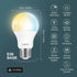 Linkind Matter Smart Bulb, Soft White to Daylight Tunable Alexa Light Bulbs, Smart Light Bulbs Work with Apple Home, Alexa, Google Home, 2.4GHz Wi...