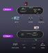 avedio links HDMI ARC Audio Extractor Converter 4K@60Hz, HDMI to Optical Toslink SPDIF + 3.5mm AUX Jack Stereo Audio Adapter Converter Splitter In...