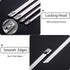 25 PCS Zip Ties Heavy Duty, Outdoor Cable Ties, Zip Ties 10 Inch, 304 Stainless Steel Zip Ties, for Home Improvement, Machinery, Vehicles, Farms, ...