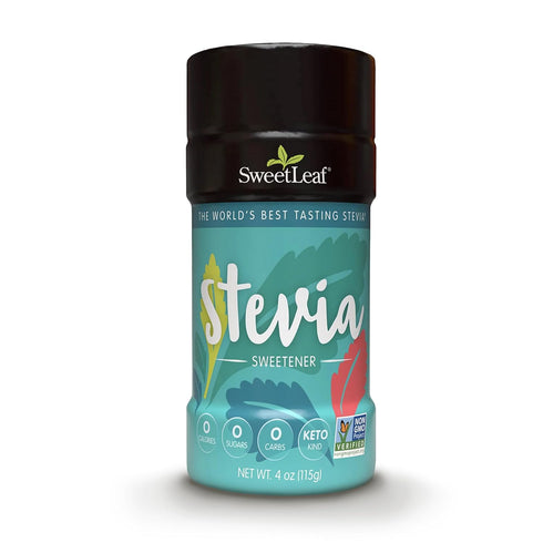 SweetLeaf Stevia Powder Shaker Jar - Zero Calorie Sweetener with Stevia Leaf Extract, No Artificial Sweetener Additives, Sugar Free, Keto Friendly...