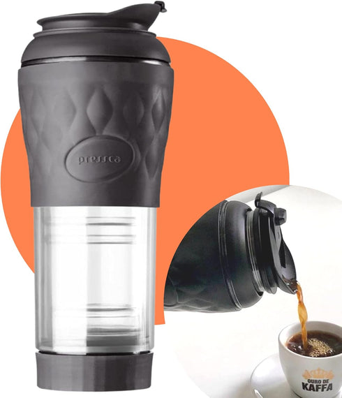 Portable Coffee & Tea Maker - Thermal Coffee & Tea Infuser, French Press, Single Serve Coffee Maker, BPA Free - Home & Kitchen Accessories & Utens...