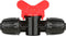 10pcs Drip Irrigation Tubing Fittings, In-Line Barbed Switch Valve For 1/2 Inch Drip Tubing(1/2" ID x 0.65" OD), Shut-Off/On Water Flow...