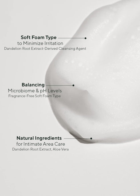 AROMATICA Pure and Soft Feminine Foaming Wash | Vegan, pH-Balanced, Natural Ingredients, Unscented, No Irritation, for Sensitive Skin...