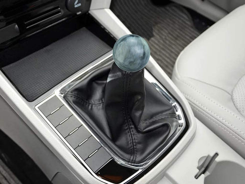 Lunsom Round Shift Knob, Ball Shape Gear Shifter Lever Head Shift Ball Car Stick Handle Fit Most Automatic Manual Transmission Vehicle (M8x1.25, G...