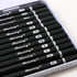 Drawing Sketch Pencils Set 4H 2H H HB B 2B 4B 6B 8B 10B 12B 14B Art Supplies for Drawing Art Sketching Shading Artist Pencils, 12 Count Black...
