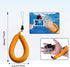 WLPREOE?5PCs Waterproof Floating Handle Hand Grip for GoPro + Camera Float Strap for iPhone, Underwater Camera, for GoPro Hero 11 10 9 8 7 6(Orang...