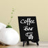 Signs ByLITA Coffee Bar, Table Sign, 6" x 8" (Black) 1 Pack...
