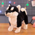 Shiba Inu Plush Corgi Pillow Cute Dog Doll Stuffed Animal Plush Toy 12 Inches (Black)...