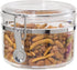 Oggi Clear Canister with Clamp Lid, 28 oz - Large Airtight Food Storage Container, for Kitchen & Pantry Storage of Bulk, Dry Foods Including Pasta...