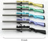 5 Pieces Novelty Cool Sniper Gun Shape LED Light Gel Pens, Novelty Pens Interesting Sniper Gun Pens for Boys...