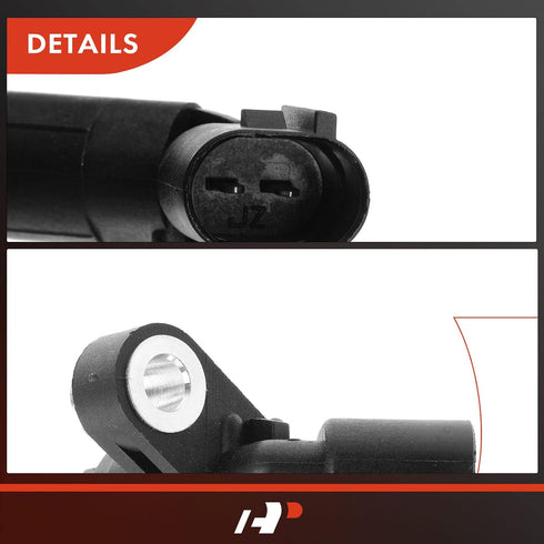 A-Premium ABS Wheel Speed Sensor Compatible with Audi, Seat & Volkswagen Models - for Jetta, TT, TT Quattro, Leon, Beetle, Cabrio, Corrado, Derby,...