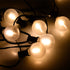 SUNSGNE 25 Pack G40 Led Replacement Light Bulbs, E12 Screw Base Shatterproof LED Globe Frosted Bulbs Light for Indoor Outdoor String Lights, 0.6wa...