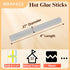 Hot Glue Sticks (0.27'' x 4''), Mini Glue Sticks for Hot Glue Gun Low High Temp, Clear Craft Glue Sticks Bulk for DIY and Repairs, Pack of 50...