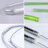 Flexible Long Drain Brush, Double Elastic Ended Nylon Cleaner Hose Tube Pipe Brush 67 inch Stainless Steel and 2 Pcs of 8 inch Straw Cleaning Brus...