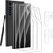 for Samsung Galaxy S24 Ultra Screen Protector 3 Pack TPU Protective Films with 2 Pack Transparent Lens Protector for Samsung S24 Ultra Touch Sensi...