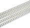 1 Strand Adabele Grade A Natural Hematite Silver Plated Healing Gemstone 6mm x 4mm Round Rondelle Loose Beads Gem Stone Spacer (90-94pcs) for Craf...