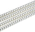 1 Strand Adabele Grade A Natural Hematite Silver Plated Healing Gemstone 6mm x 4mm Round Rondelle Loose Beads Gem Stone Spacer (90-94pcs) for Craf...