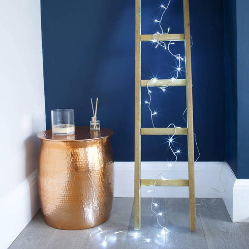 ANGMLN YITING 24 Pack 30 Led Fairy Lights Battery Operated 10.2ft (3M) Silver Copper Wire LED Mini String Lights Waterproof Cool White Firefly Lig...